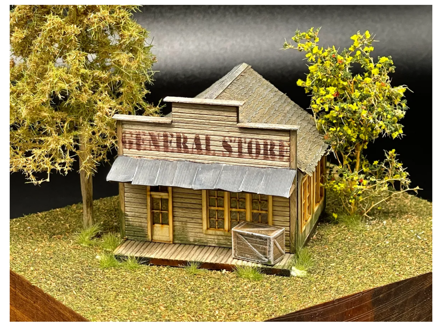 Mudd Creek Models MCM 011 HO Scale - General Store Laser Kit