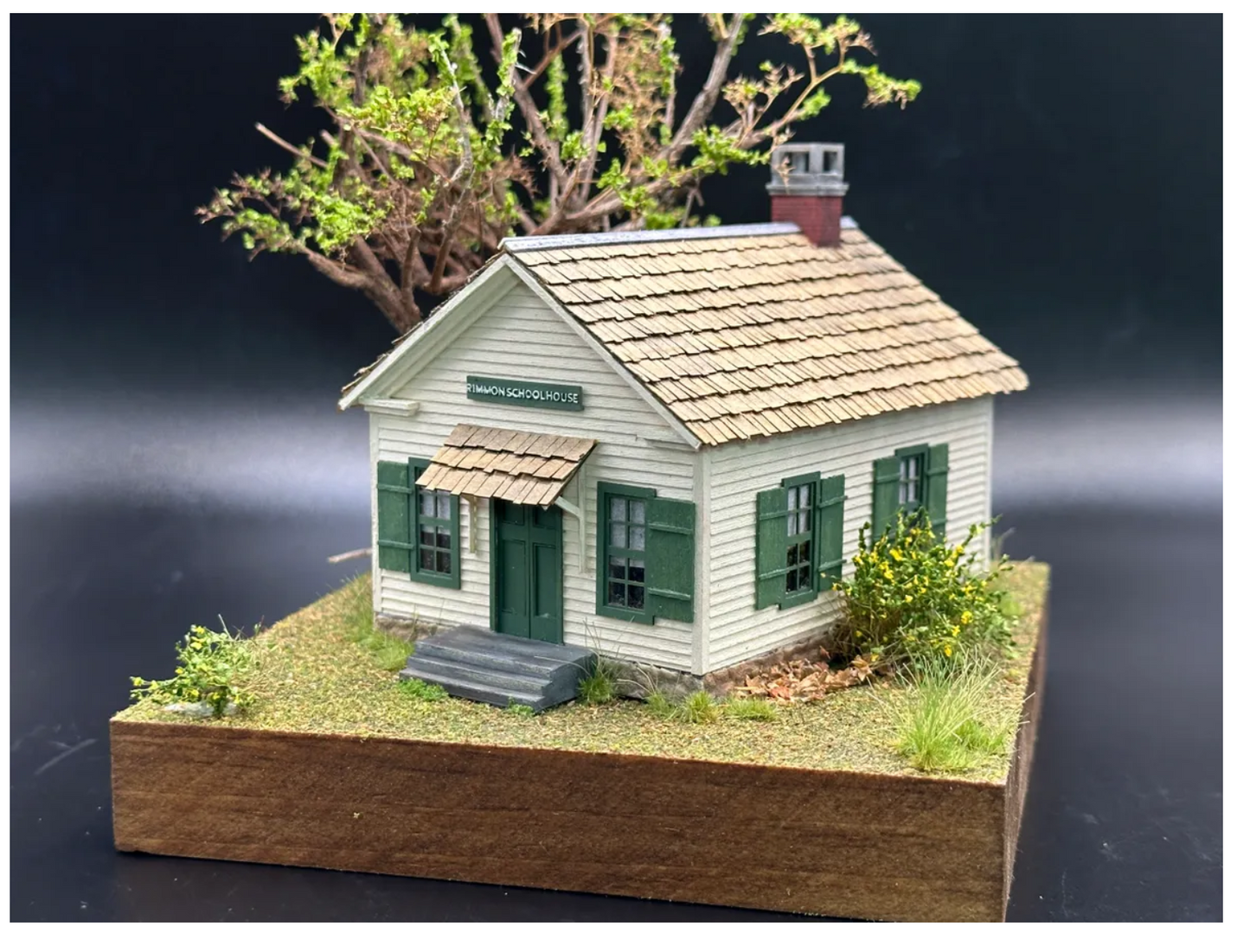 Mudd Creek Models MCM 040 HO Scale - Rimmon Schoolhouse Laser Kit