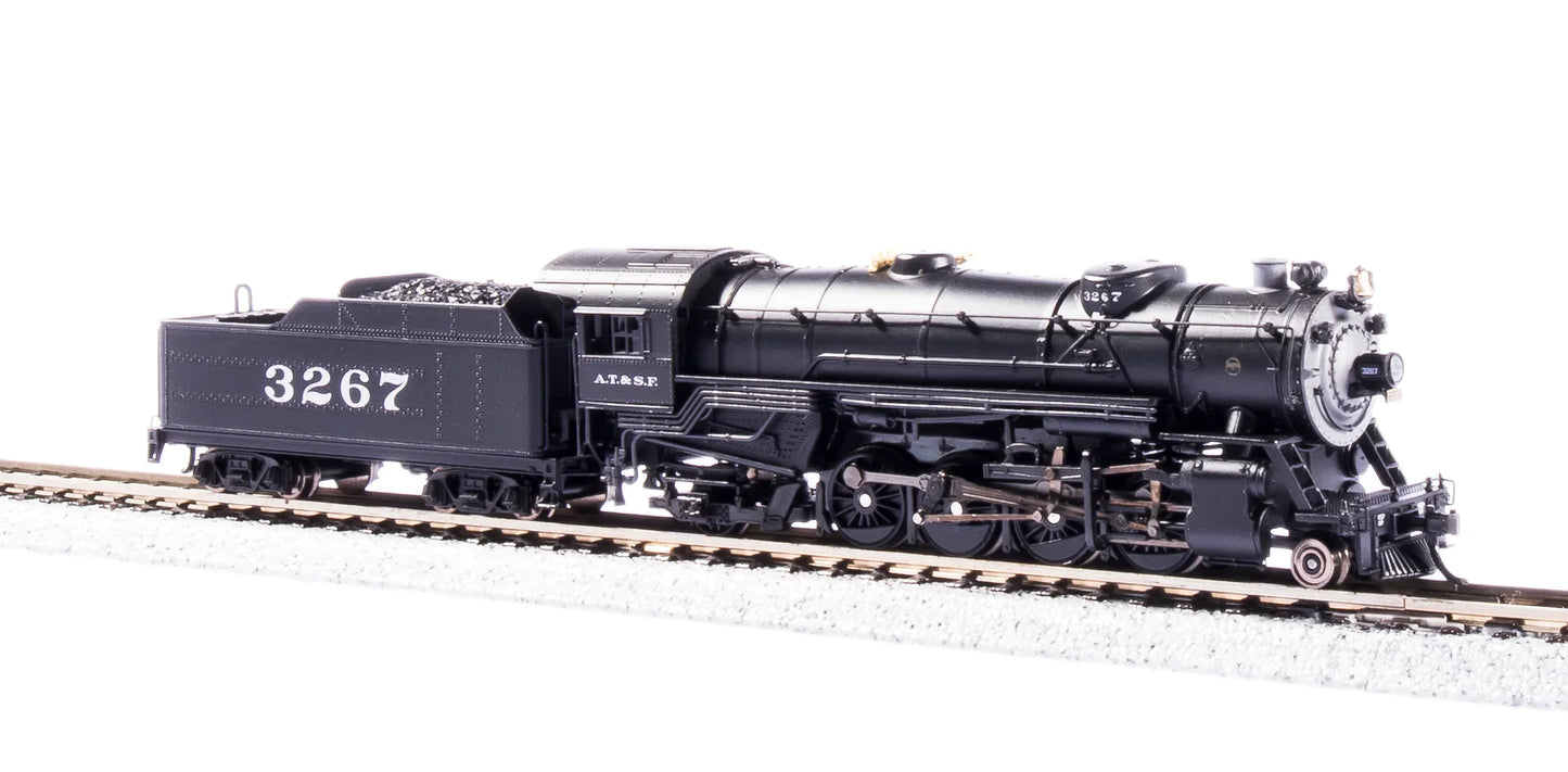 Broadway Limited Heavy Mikado Factory DCC Sound Santa Fe #3272 N Scale