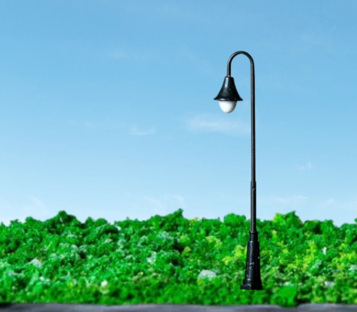 Rock Island Hobby RIH 12105 HO scale - Scale Street Lights Goose Neck (2pcs)