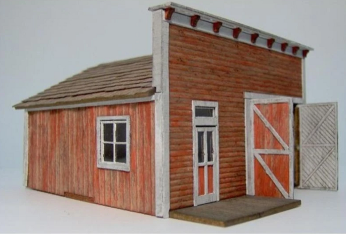 RS Laser 2031 HO Scale - 1880's Main Street Shop Laser Kit