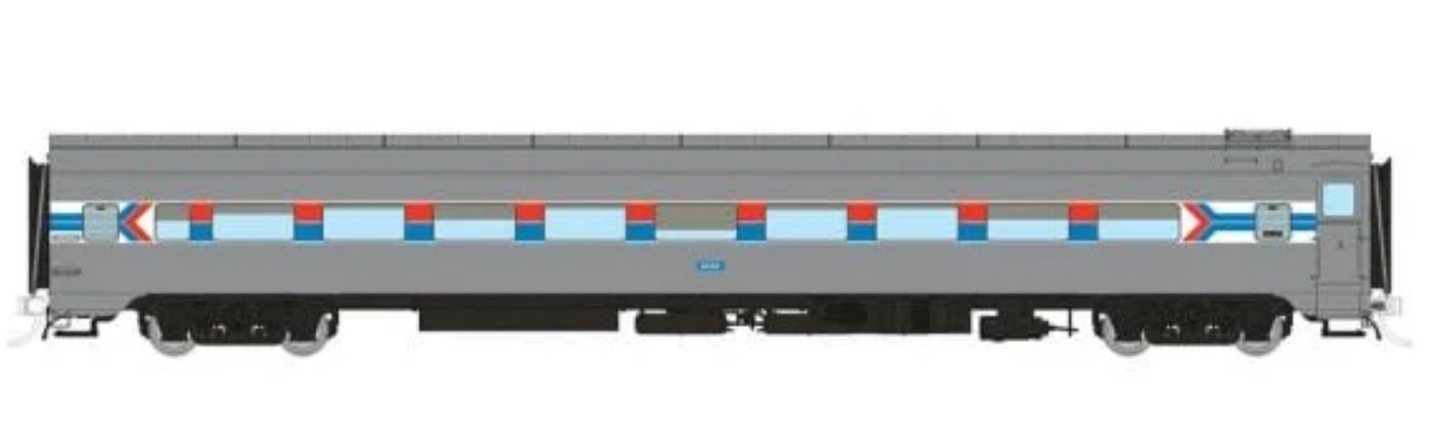 Rapido 100384 HO Scale - Lightweight Coach (Interior Lighting) Amtrak - Phase 1 #6443