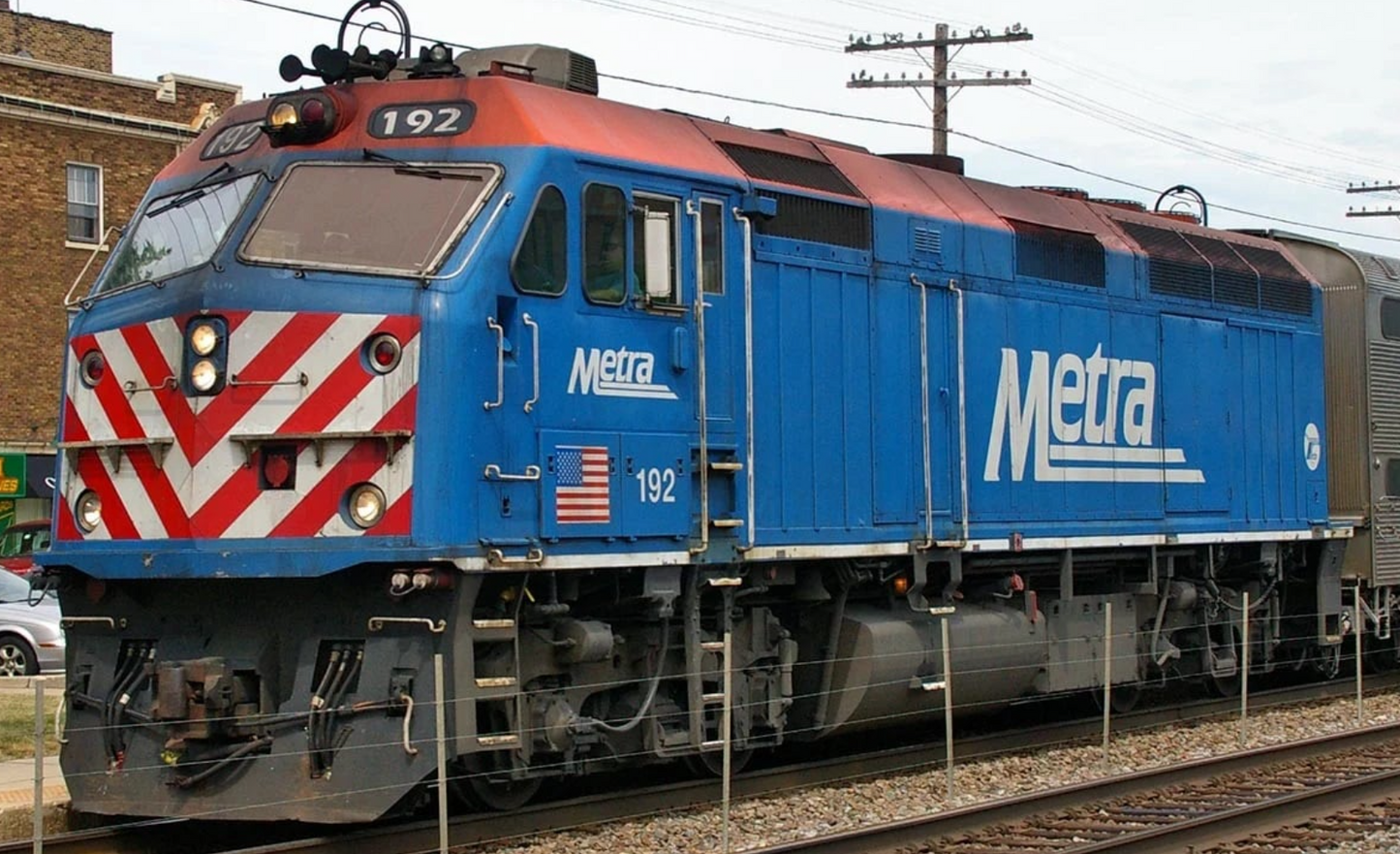 Rapido F40PHM-2 Metra #209 DCC Lok Sound HO Scale