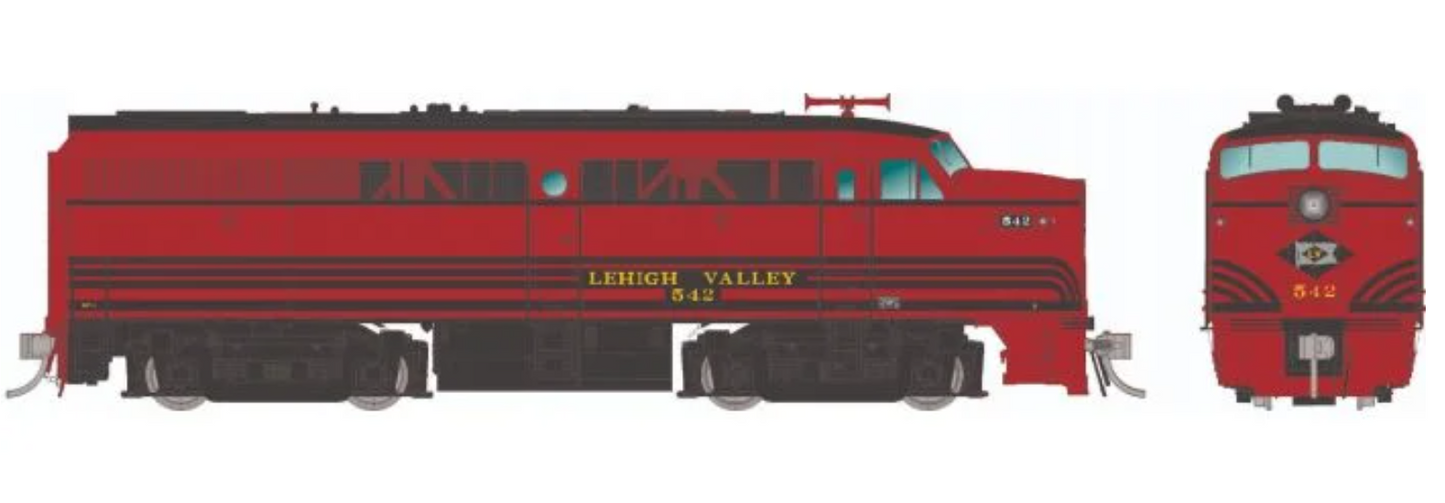 Rapido 37548 HO Scale - ALCo FA-1 (DCC/Sound) Lehigh Valley #538
