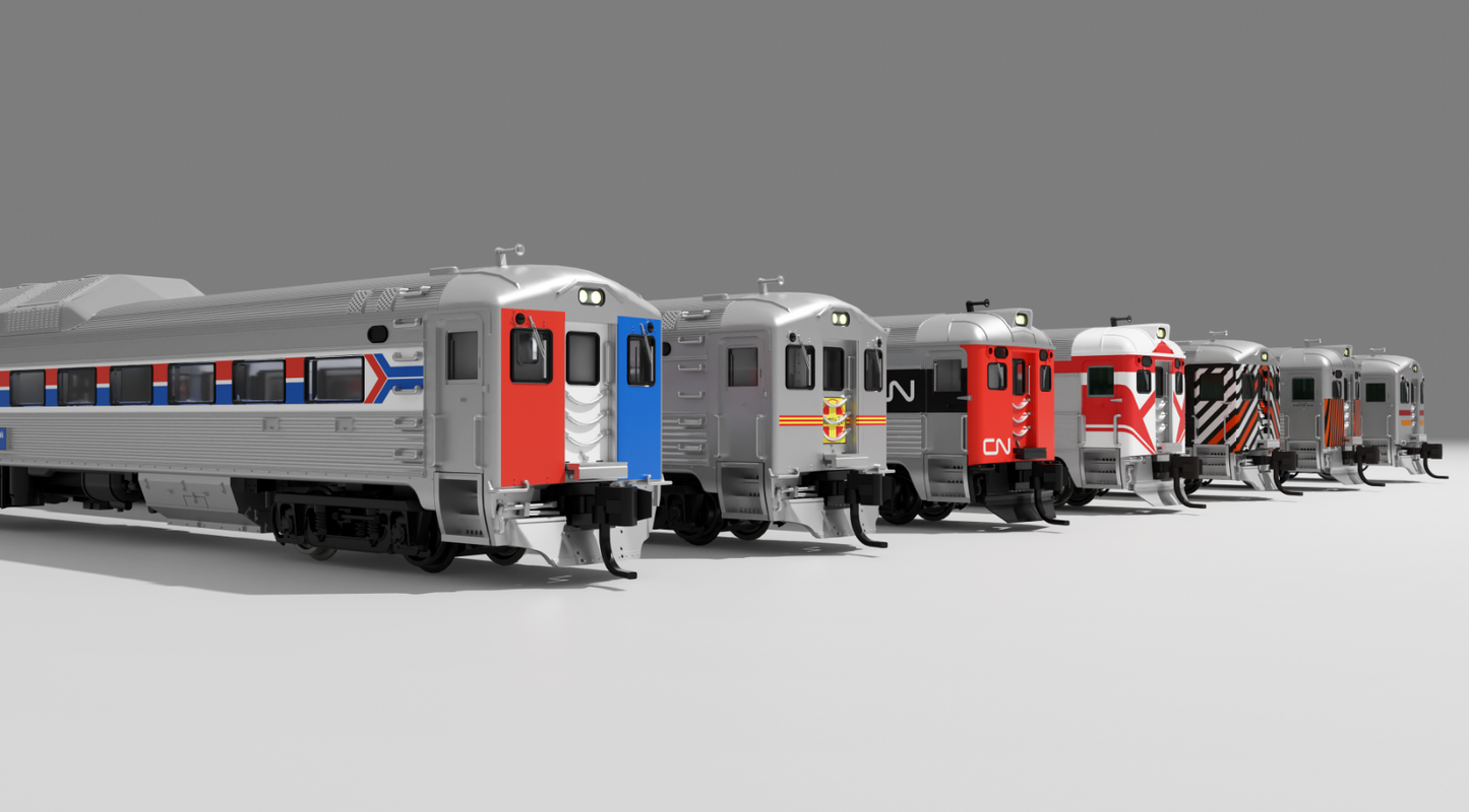 Rapido 516511 Budd Rail Diesel Car RDC Reading (DCC & Sound) N Scale