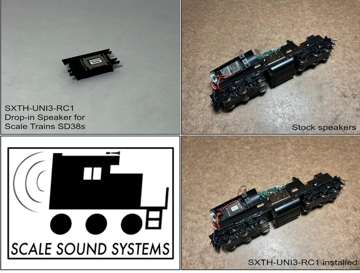 Scale Sound Systems Speaker SXTH UNI3 Scale Trains