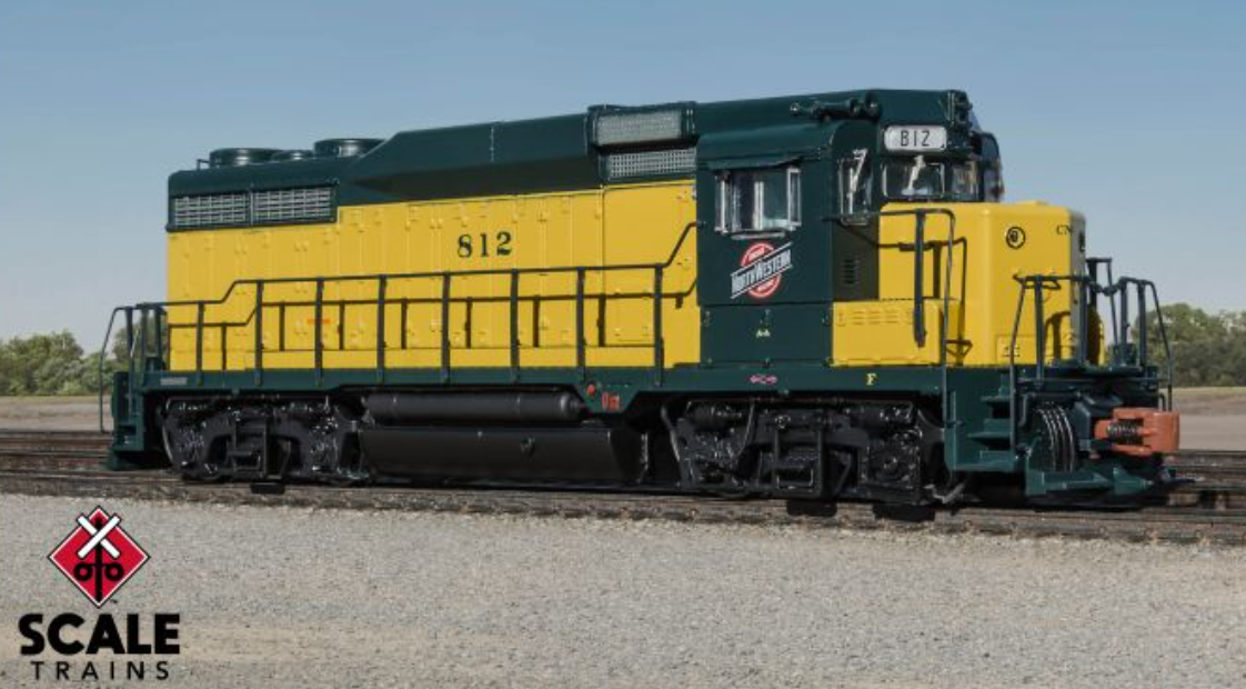 Scale Trains SXT39945 N Scale - GP30 DCC/Sound Rio Grande C&NW #819