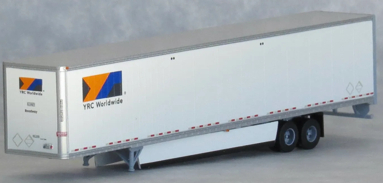 Trainworx 45390 N Scale - 53' Trailer YRC