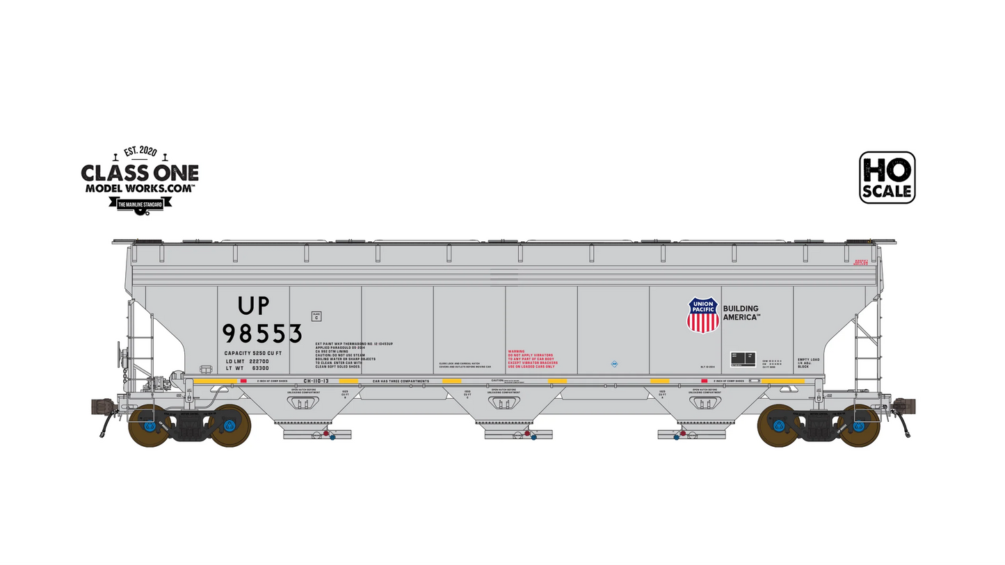 Class One Model Works ARI 5200 Hopper Union Pacific #98561 HO Scale