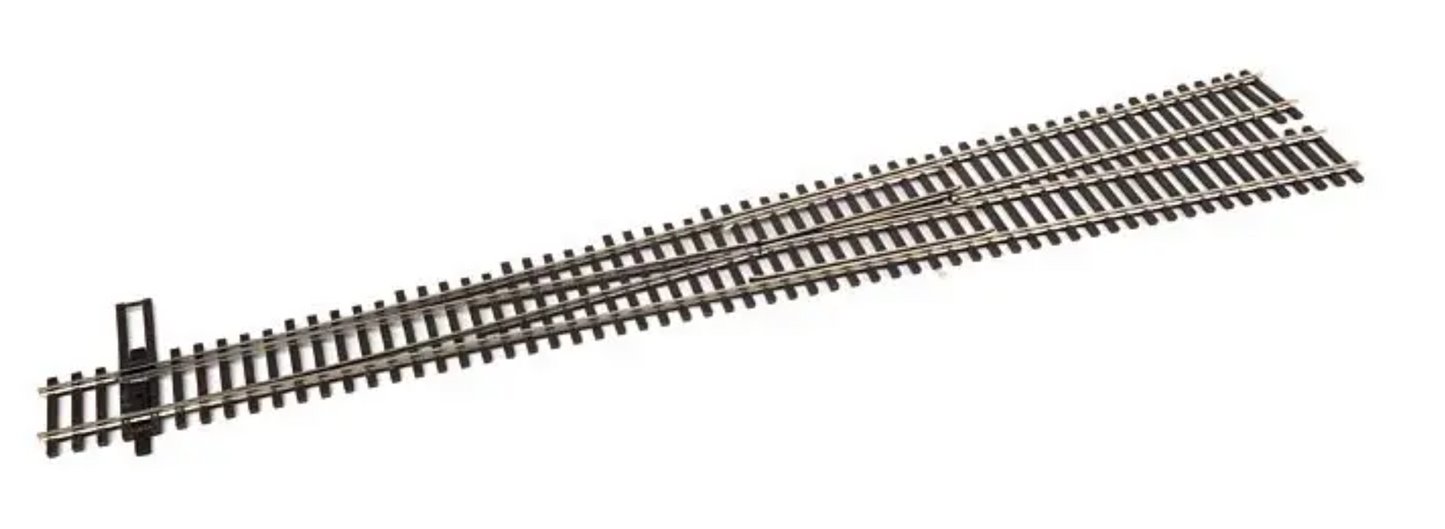 Walthers 948-83021 HO Scale - Code 83 Nickel Silver DCC-Friendly #10 Turnout - Left Hand