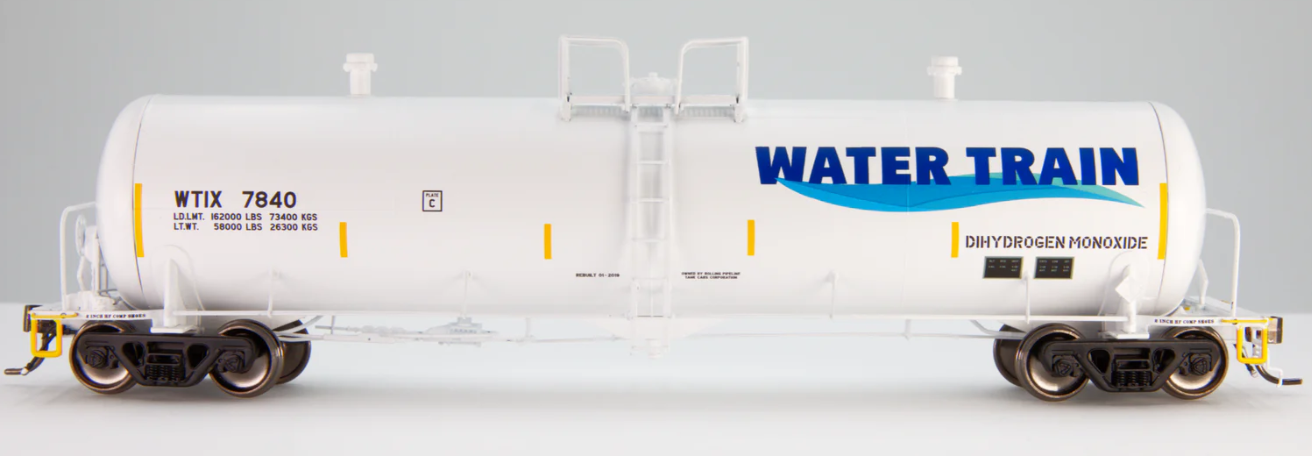 Homeshops Rapido GP20 Tank Car - Freelance Road Water Train #7873 HO Scale