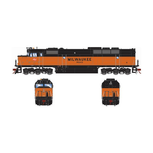 Athearn Genesis FP45 DCC & Sound Tsunami Milwaukee Road #1 HO Scale