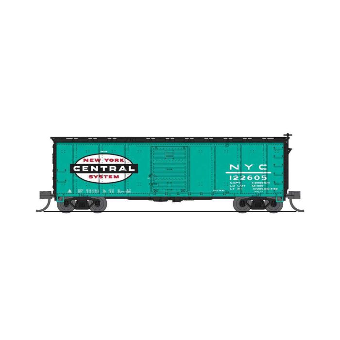 Broadway Limited USRA 40ft Steel Boxcar 2-Pack BLI# 7281 New York Central N Scale