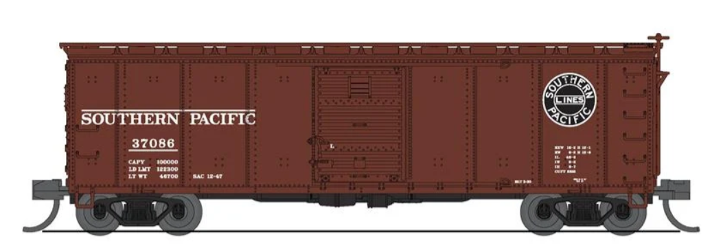 Broadway Limited BLI 7283 N Scale - USRA 40 ft Boxcar Southern Pacific
