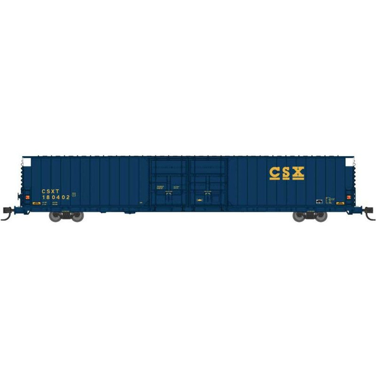Copy of Bluford Shops PS 86' Auto Parts Double Door Boxcar CSX #180405 N Scale