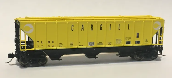 Trainworx 24455-02 N Scale - PS-4427 Covered Hopper Cargill #7419