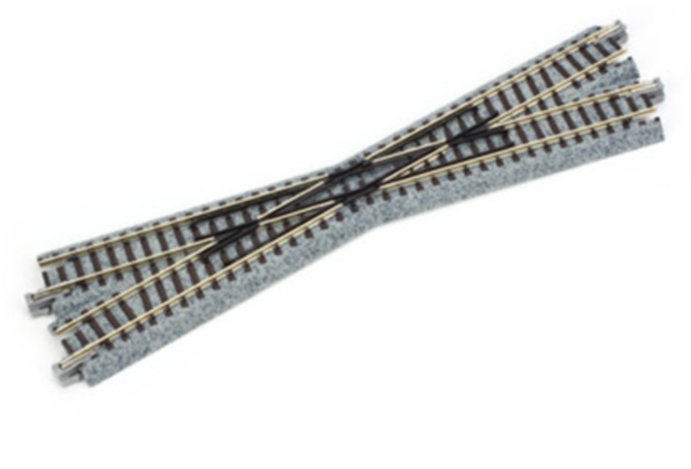 Kato 20-300 N Scale - Unitrack 186mm 7-5/16" 15-Degree Left-Hand Crossing