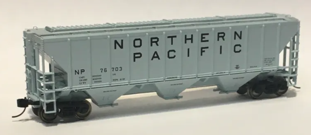 Trainworx 24433-02 N Scale - PS-4427 Covered Hopper Northern Pacific car No. 76777