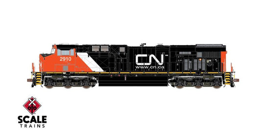 Scale Trains Rivet Counter ES44AC Factory DCC & Sound Canadian National #2800 HO Scale