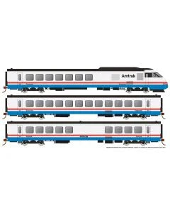 Rapido Turbo Set Amtrak HO Scale RTL Turboliner (DCC/Sound) - Set #2 Phase III Late HO Scale