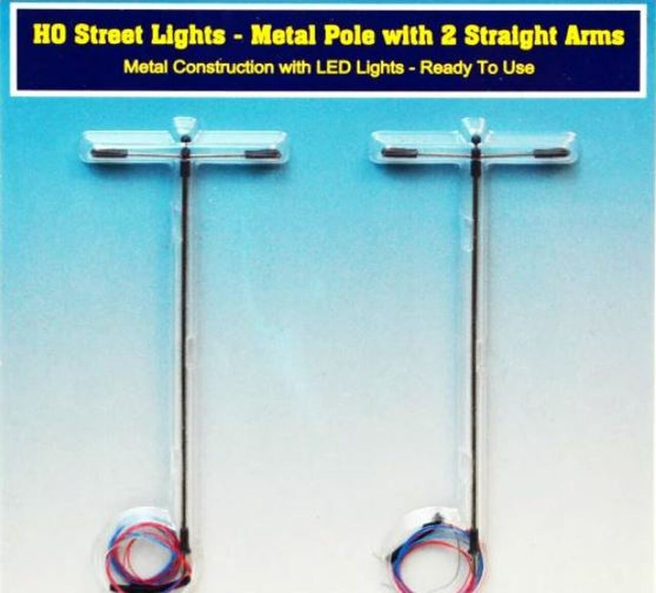 RIH (Rock Island Hobby) High Low Arms Light Poles HO Scale