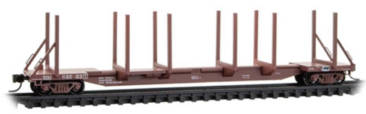 MicroTrains Line 115 00 131 N SCALE - Southern Ortner 65' 100-Ton Log Car