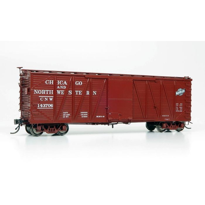 Rapido USRA Single Sheathed Boxcar Chicago & Northwestern #144538 HO Scale