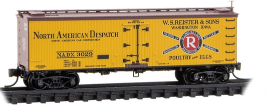 MicroTrains Line 058 00 601 N SCALE - W.S. Reister & Sons Ice Reefer