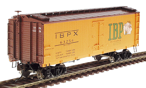 Red Caboose Mather Meat Refer Iowa Beef Packers #63250 HO Scale