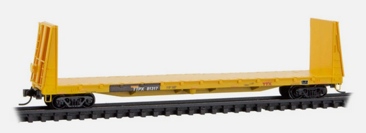 MicroTrains Line 054 00 460 N SCALE - TTX 61' 8" Bulkhead Flatcar