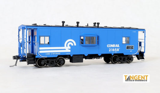 Tangent Scale Models HO Scale Bay Window Caboose Conrail #21658