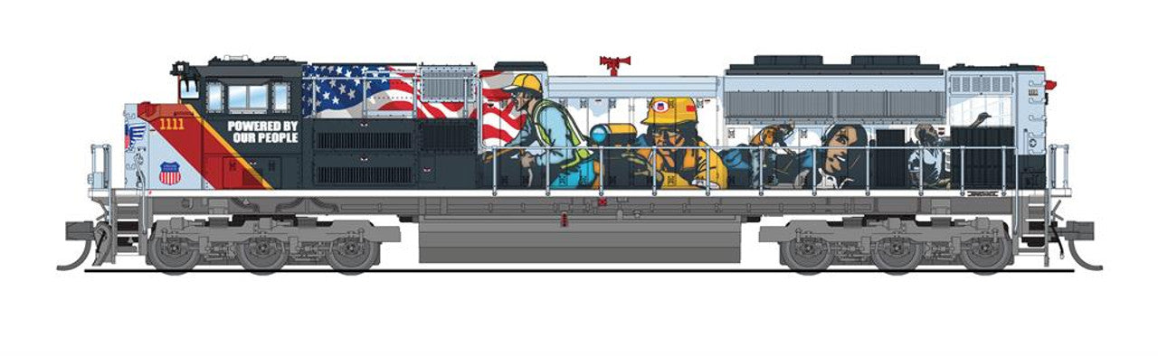 Broadway Limited SD70 ACe Paragon4 Sound/DC/DCC Union Pacific #1111 N Scale