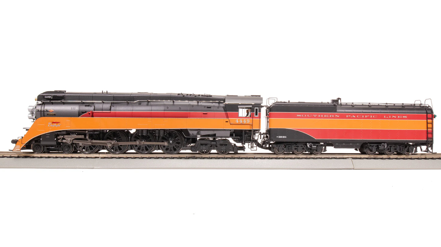 Broadway Limited BLI#7610 4-8-4 GS-4 #4449, Modern Excursion, Daylight Paint, SOUND/DC/DCC Southern Pacific