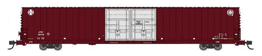 Bluford Shops PS 86' Auto Parts Double Door Boxcar Santa Fe #36606 N Scale