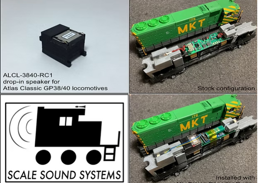 Scale Sound Systems Speaker ALCL-3840 Atlas Classic/Master (early) GP38/40