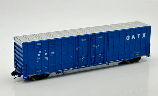 Aurora Miniatures 602085 N Scale - Greenbrier 7550cf 60' Plate F Boxcar LRS #141108