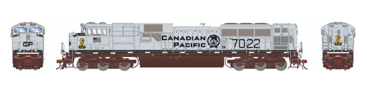 Athearn Genesis ATHG1159 HO Scale - SD70ACu DCC/Sound Canadian Pacific (CP) 7022
