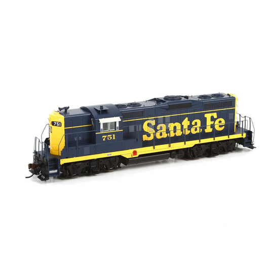 Athearn Genesis GP9 Factory DCC & Sound Tsunami Santa Fe #744 HO Scale