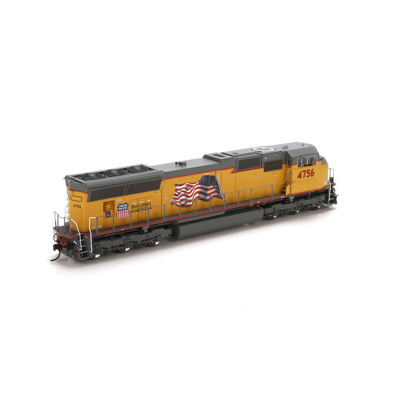 Athearn Genesis SD70M DCC & Sound Tsunami Union Pacific #4756 HO Scale ...