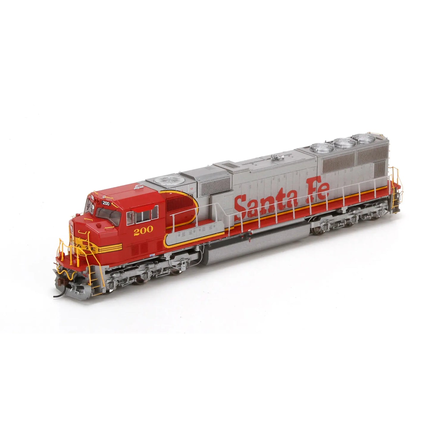 Athearn Genesis SD75M DCC & Sound Tsunami 2 Santa Fe #222 HO Scale