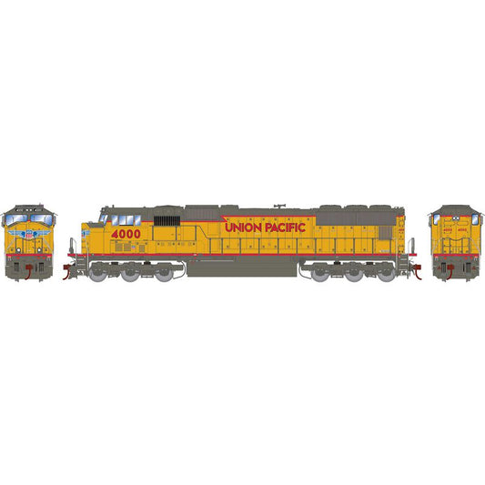 Athearn Genesis SD70M DCC & Sound Tsunami 2 Union Pacific #4089 HO Scale