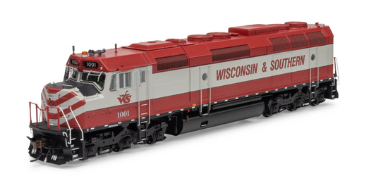Athearn Genesis F45 ATHG 18378 HO Scale - EMD F45 DCC/Sound Wisconsin and Southern #1001