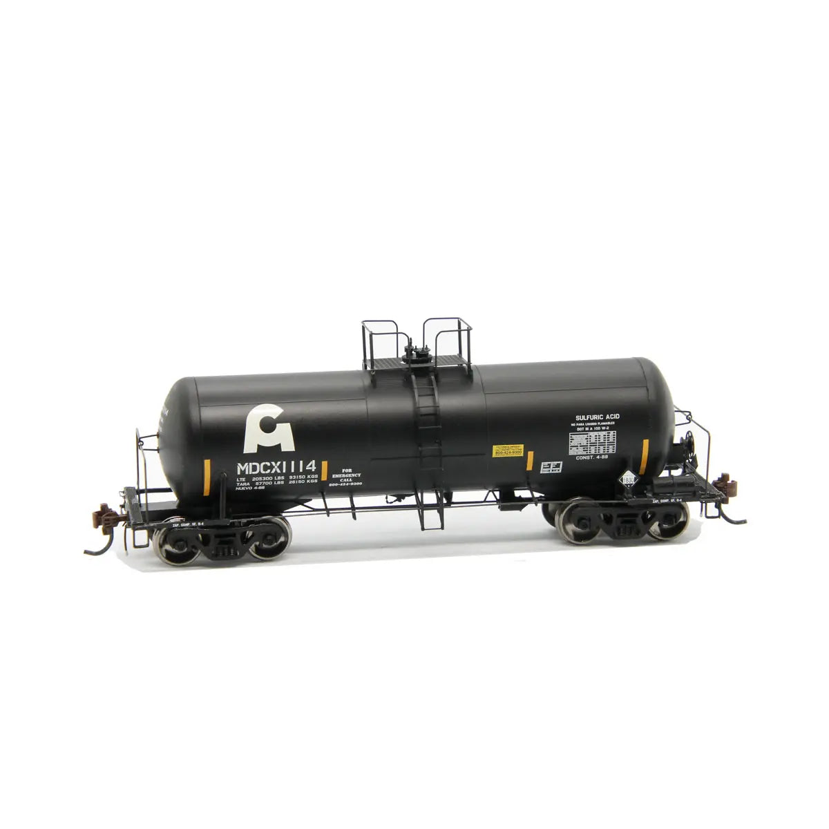 Athearn Genesis G68416 13,000 GAL TANKCAR MDCX 1278 HO Scale