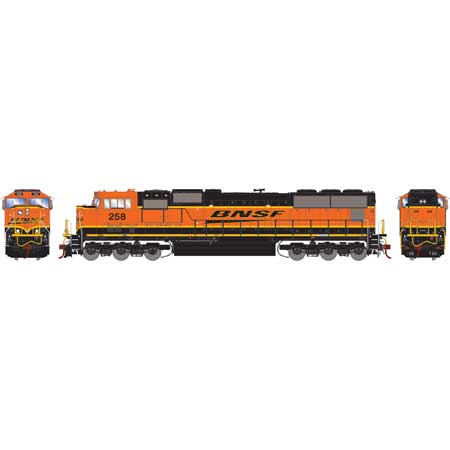 Athearn Genesis SD75M DCC & Sound Tsunami 2 BNSF #273 HO Scale