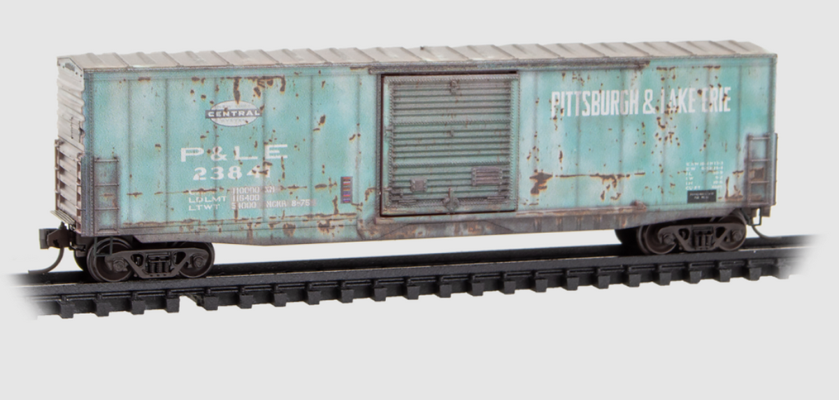 Micro-Trains by Atlas 180 144 470 N Scale - 50' Boxcar Weathered PLE #23841