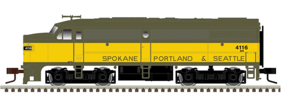 Atlas Master Gold 40 005 090 N Scale - FA-1 DCC/Sound Burlington Northern (Ex SPS) #4118