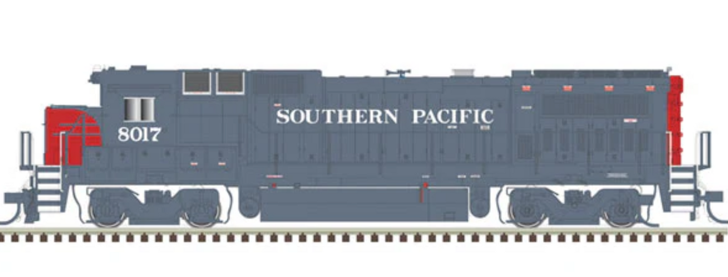 Atlas Master 40005128 N scale - Dash 8-40B DC/Silent Southern Pacific #8009