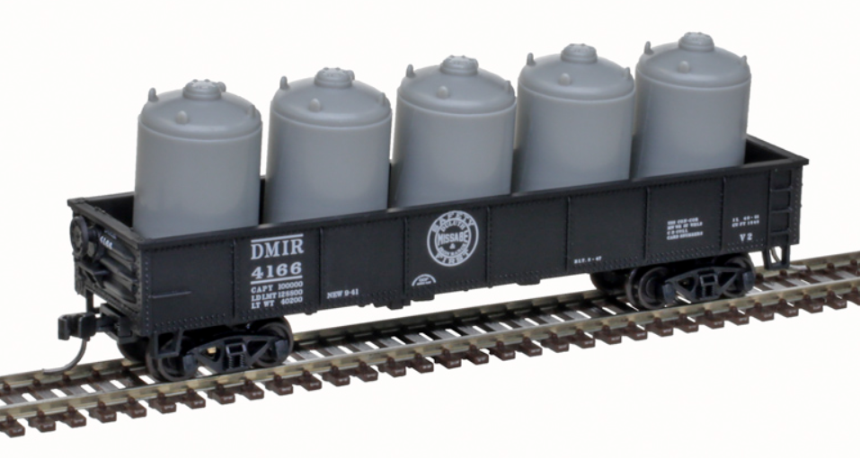 Atlas Trainman 50006751 N Scale -  42' Gondola DM&IR #4166