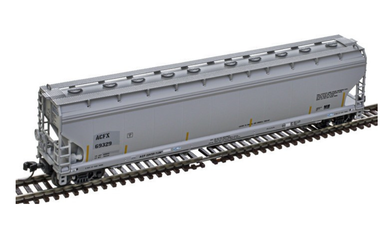 Atlas 50006979 N Scale - ACF 5800 Centerflow Covered Hopper ACFX #69325
