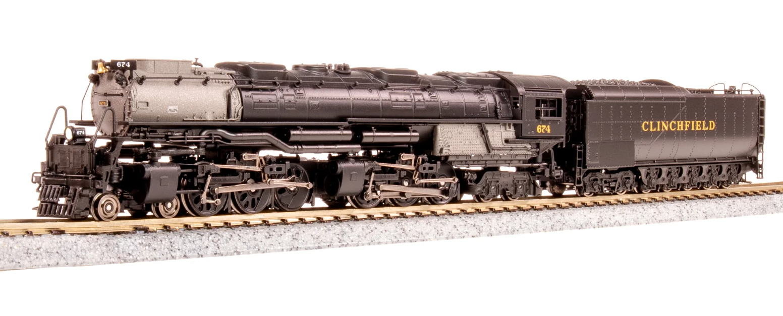 Broadway Limited Imports BLI #6990 Steam Engine - Challenger BLACK & G ...
